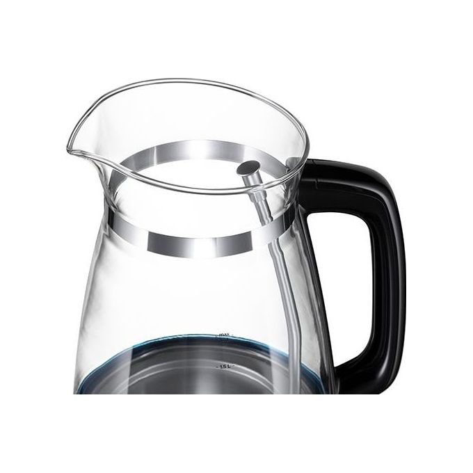 Russell Hobbs 26080-70 Classics Bollitore Caraffa in Vetro Illuminazione Interna Blu Base Girevole a 360 Gradi