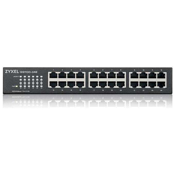 Zyxel GS1100-24E Switch Non Gestito Gigabit Ethernet 10-100-1000 Nero