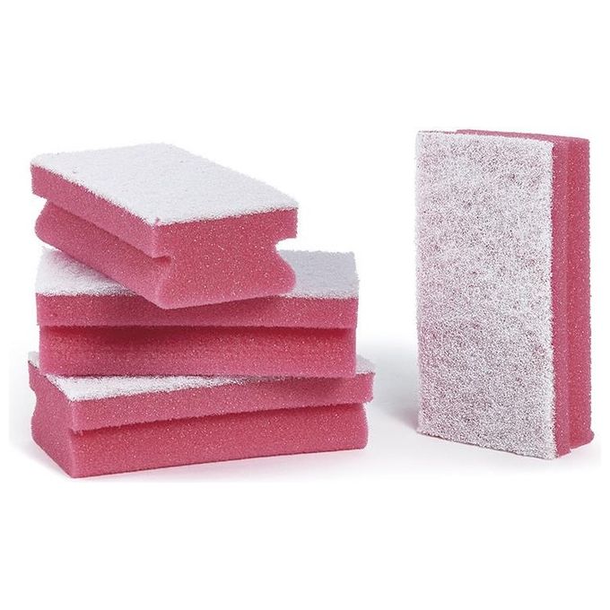 Perfetto Confezione 10 Spugne Antigraffio Rosso