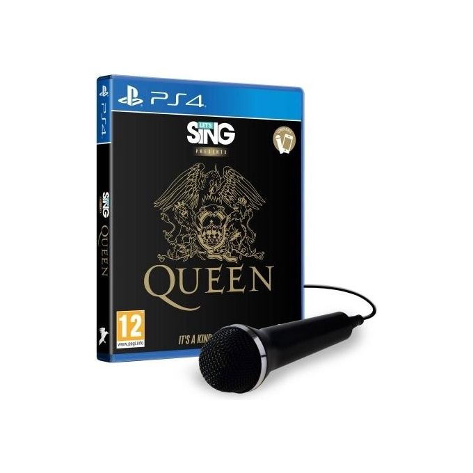 Ravenscourt Let's Sing Queen con 1 Microfono per PlayStation 4
