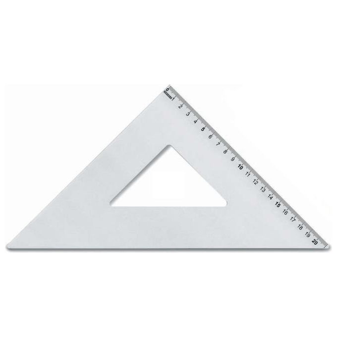 Arda Squadra Alluminio Profil 45 Gradi 35cm