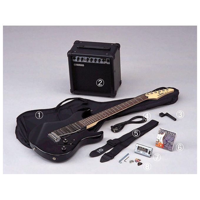 Yamaha Kit Chitarra ERG121GPIIHII Completo di Amplificatore GA15C Performance Ideale per Musicisti di Tutti i Livelli