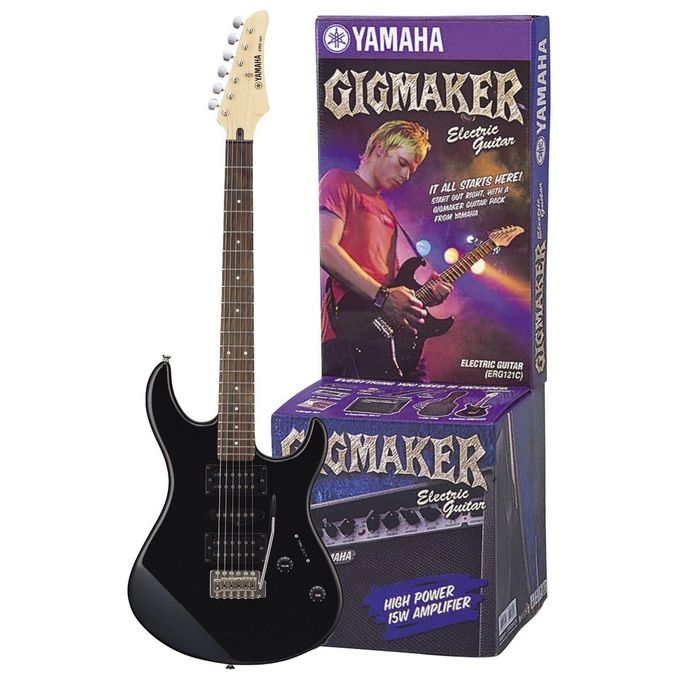 Yamaha Kit Chitarra ERG121GPIIHII Completo di Amplificatore GA15C Performance Ideale per Musicisti di Tutti i Livelli