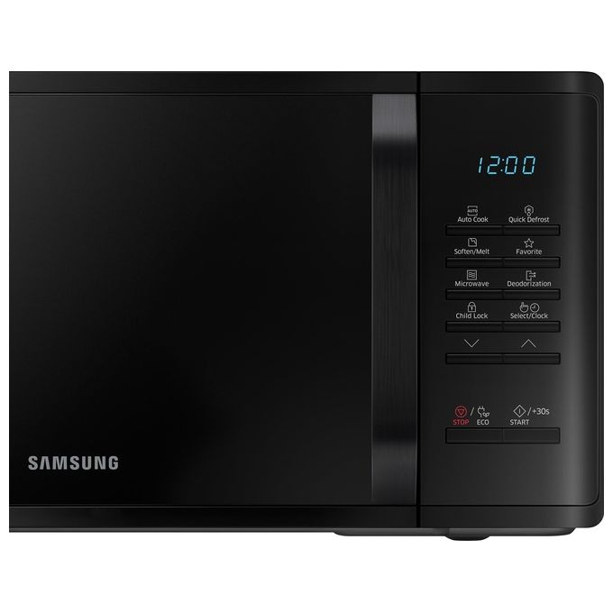 Samsung MS23K3513AK-ET Forno a Microonde Capacita' 23 Litri Potenza 800 W Auto Cook Quick Defrost Display LED Nero