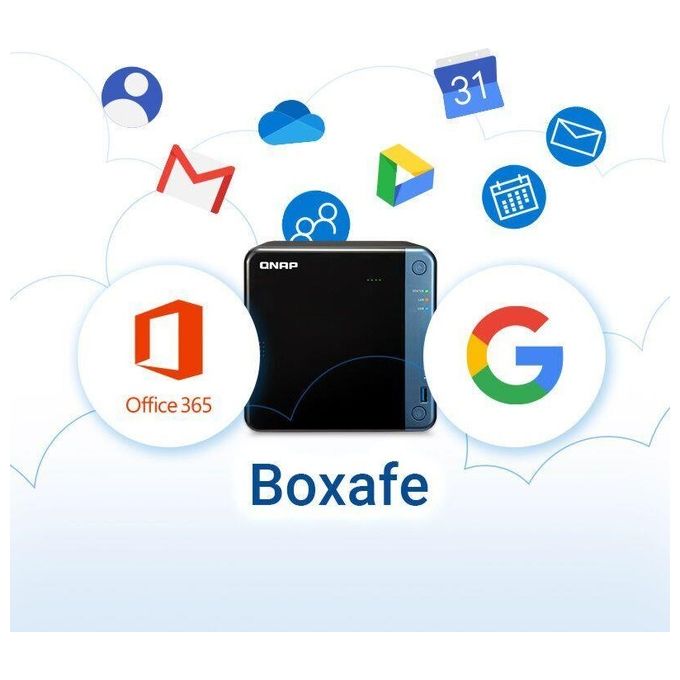QNap Boxafe Microsoft 365 10 Users 1 Year Physical