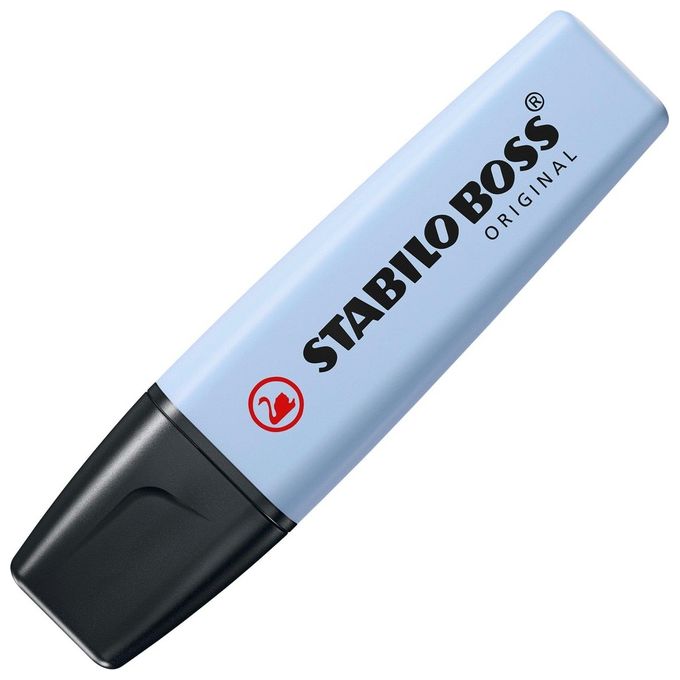 Stabilo Confezione 10 Evidenziatori Boss Pastel Azzurro Ghiaccio