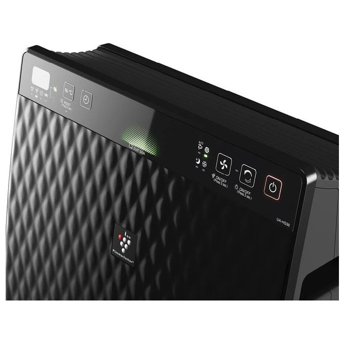 Sharp UA-HG30E-B Purificatore d'Aria 21mq 48dB Nero 27W
