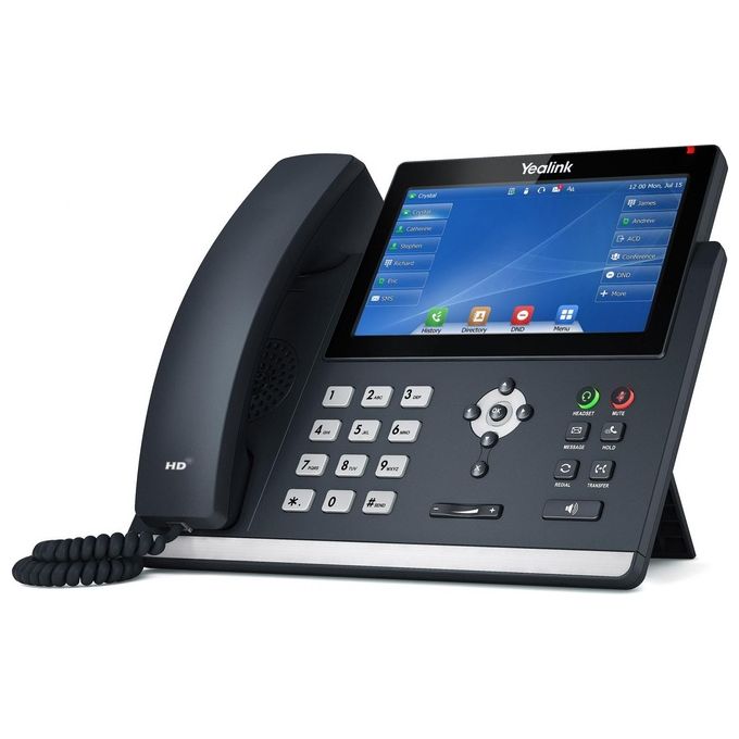 Yealink Telefonia SIP-T48U Telefono IP Grigio LED Wi-Fi