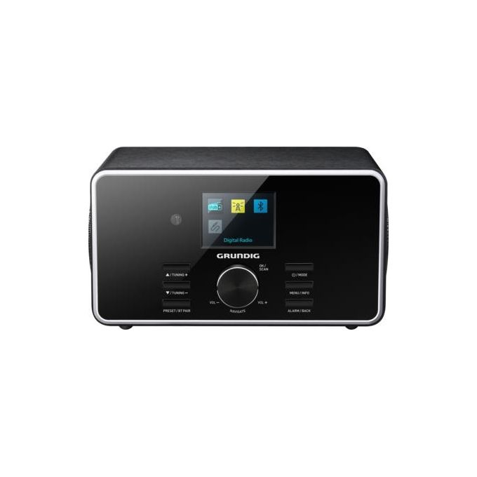 Grundig DTR 4500 Bt Dab Black Lettore Cd