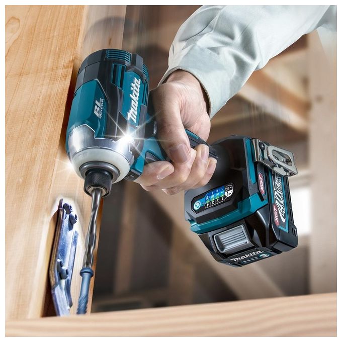 Makita Td001Gz02 Avvitatore Ad Impulsi 40V 1-4 Bl 210Nm (Batteria Non Inclusa)