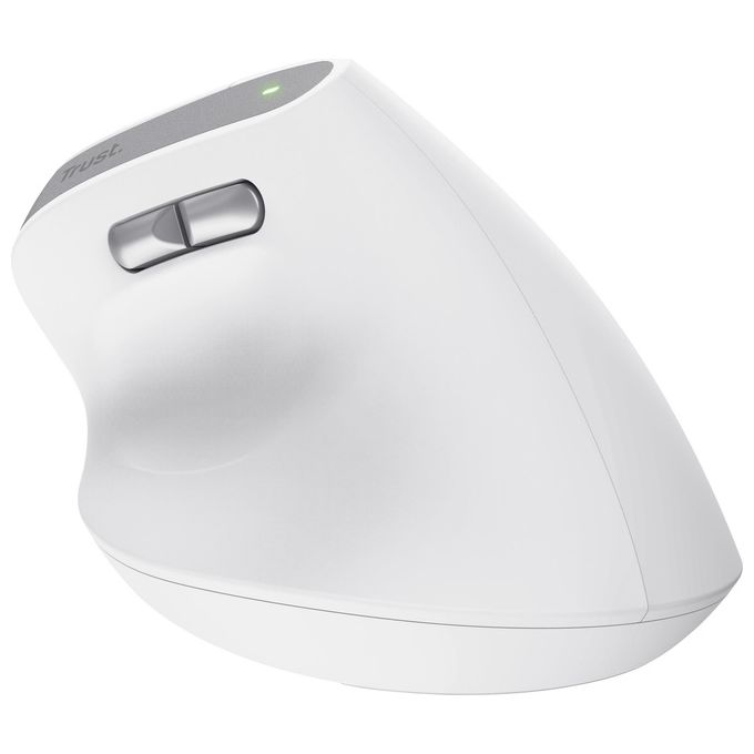 Trust Bayo II Mouse Ufficio Mano Destra RF Wireless Ottico 2400 DPI Bianco