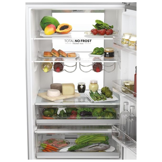 Haier 3D 70 Serie 7 HTW7720ENMP Frigorifero Combinato Libera Installazione 483 Litri Classe Energetica E Grigio