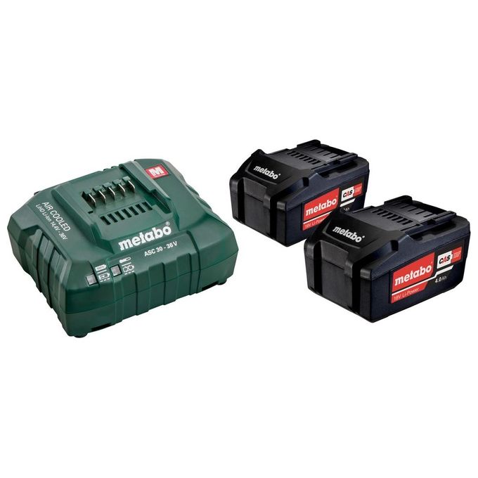 Metabo Basic-Set 2x 4.0Ah