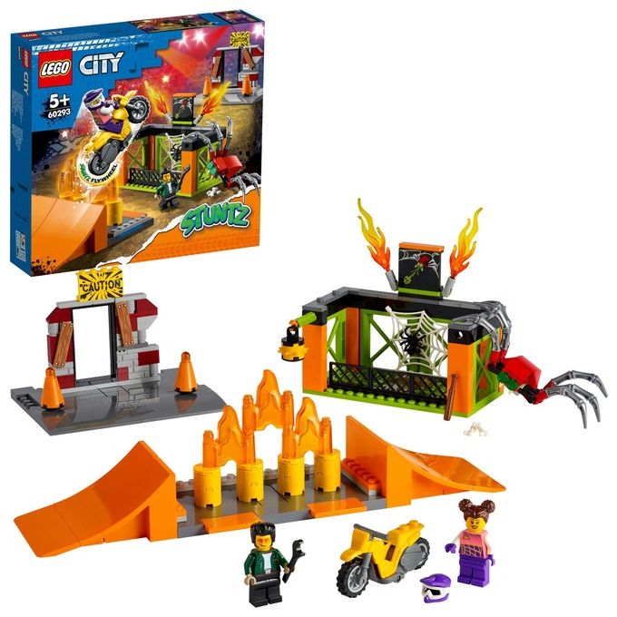 LEGO Giocattoli e Prima Infanzia LEGO City Stunt Park per avventure emozionanti e azione inarrestabile