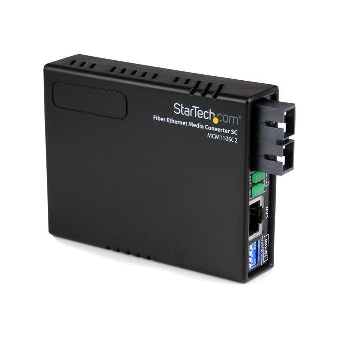 StarTech Convertitore media Ethernet fibra multimodale 10-100 SC 2 km