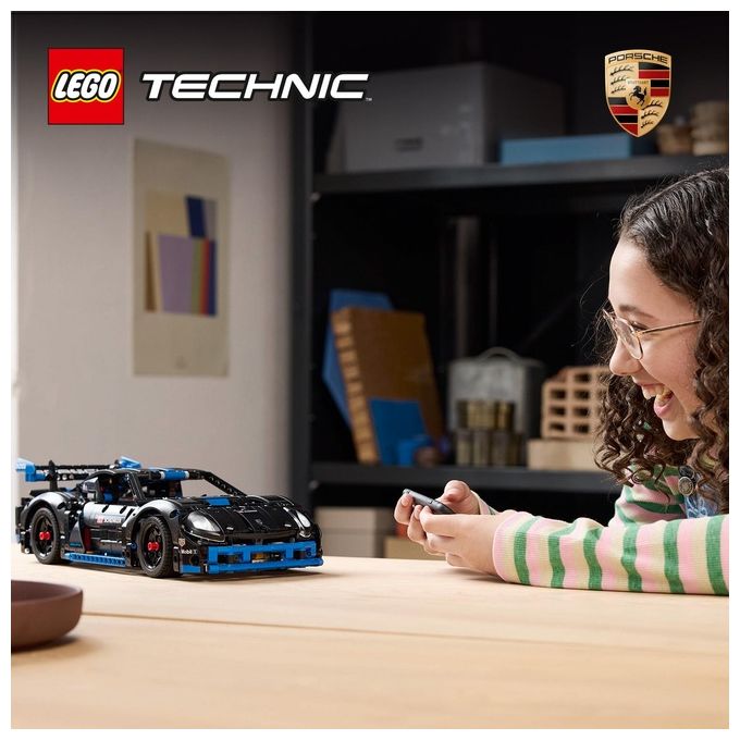 Lego Technic Auto da Corsa Porsche GT4 e-Performance, Macchina Telecomandata, Modellino di Auto da Costruire Interattivo
