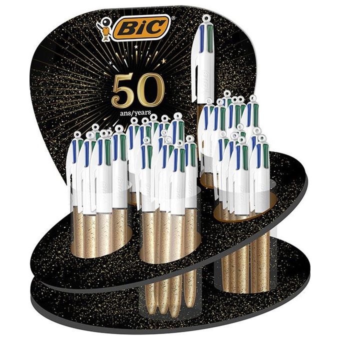 Bic Penna a Sfera Confezione 12 Pezzi 4 Colori Party