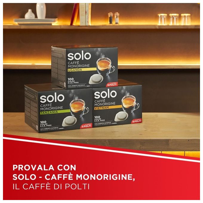 Polti Macchina da Caffe' Coffea Cs15w con 54 Cialde Bianca
