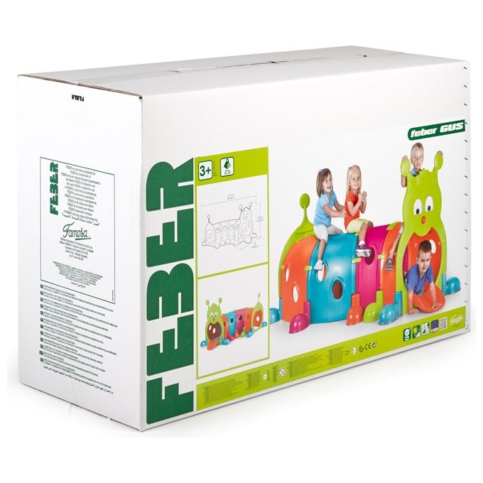 Feber Palestra Gioco Tunnel Attivita' Febergus Multicolor