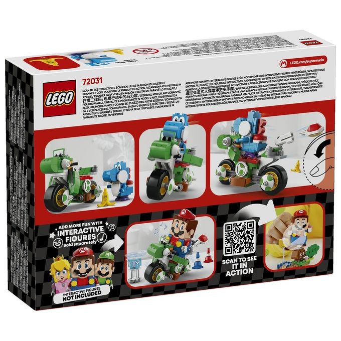 LEGO Set Moto Yoshi 72031 Mario Kart Super Mario in Edizione Esclusiva per Appassionati di Costruzioni Creative