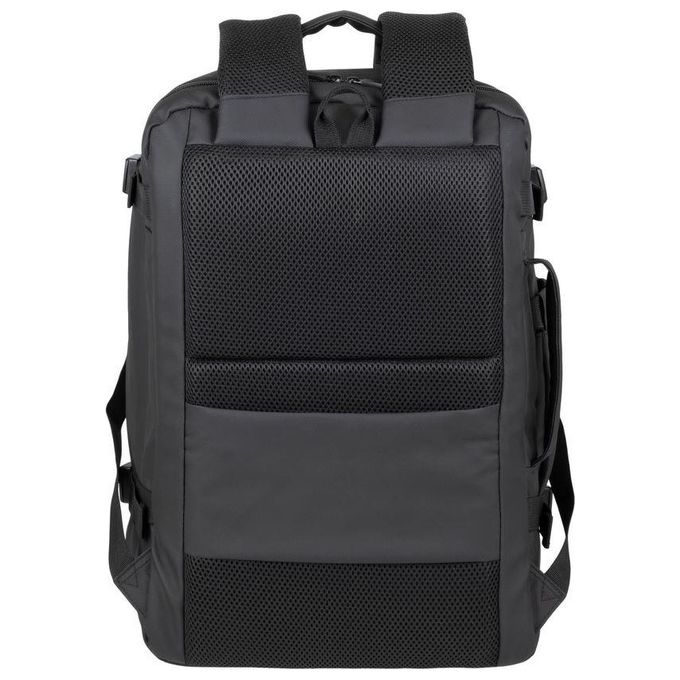 Rivacase Zaino per Notebook Travel da 17.3'' Eco in Plastica Riciclata Nero