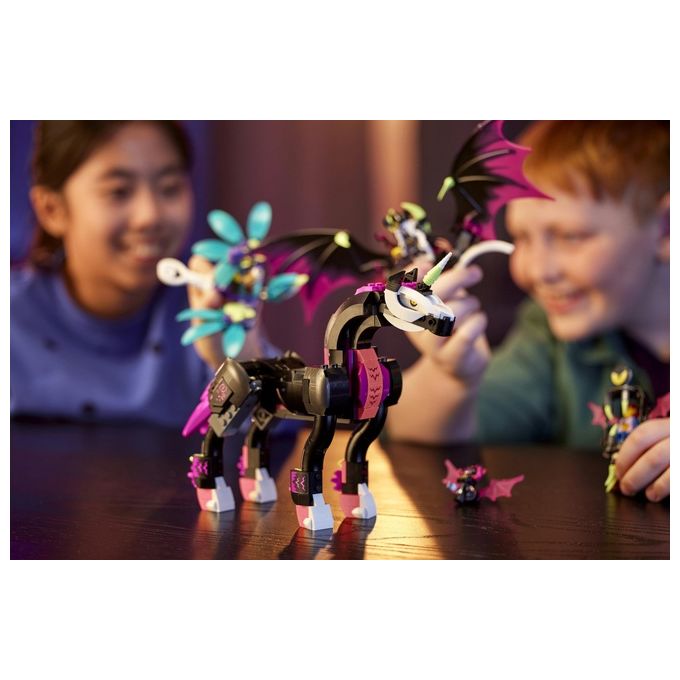 LEGO DREAMZzz 71457 Pegaso, il Cavallo Volante, Animale Giocattolo da Costruire in 2 Modi con Minifigure, Giochi per Bambini