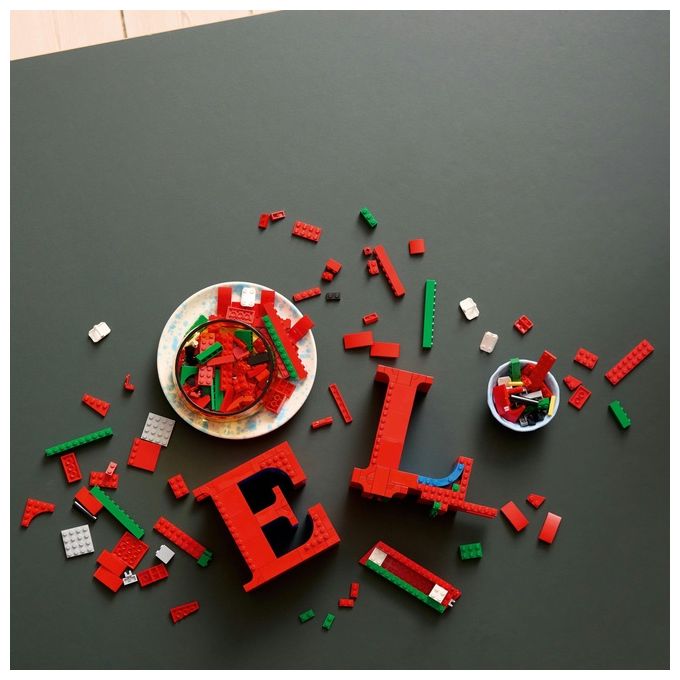 LEGO Art LOVE, Modellino da Costruire Iconica Scultura Pop di Robert Indiana, Hobby Creativo per Adulti, KIT_ Modellismo da Collezione, Idea Regalo Donna, Uomo, Fidanzamento e Anniversario 31214