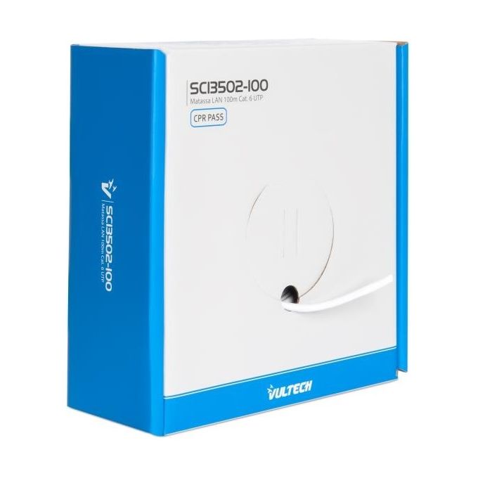 Vultech Matassa Lan Categoria 6 UTP 100 Metri