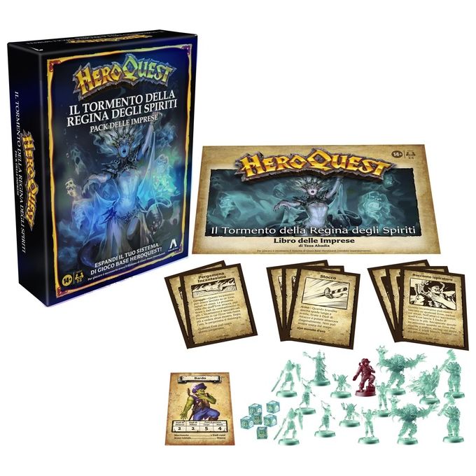 Hasbro Gioco Avalon Hill HeroQuest Il Tormento della Regina degli Spiriti
