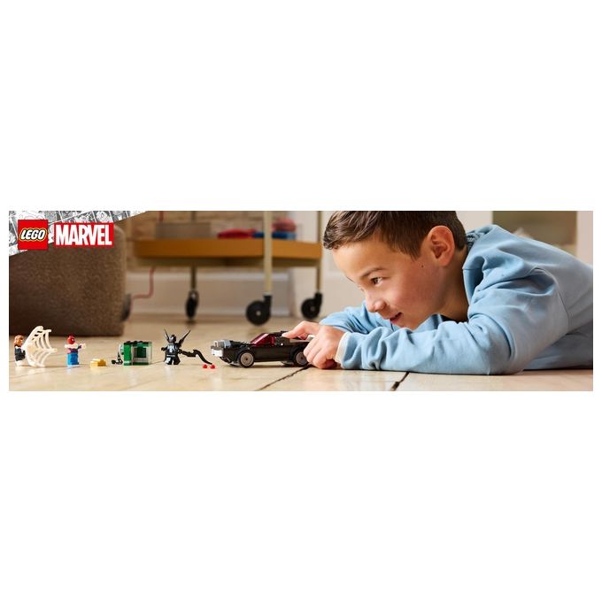 LEGO Set Spider-Man Contro Muscle Car di Venom 76309 Marvel Super Heroes per Avventure Costruibili Emotive