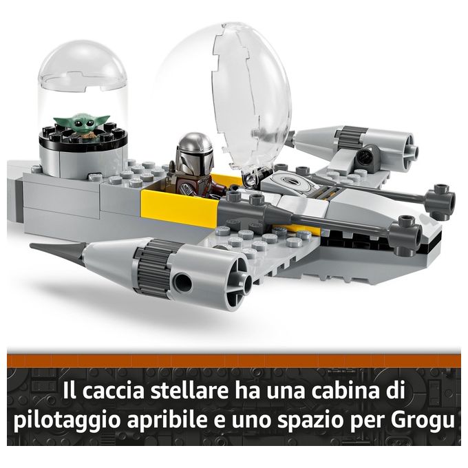 LEGO Set Starfighter N-1 di Mando e Grogu 75410 Star Wars Edizione Costruzioni Collezionabile