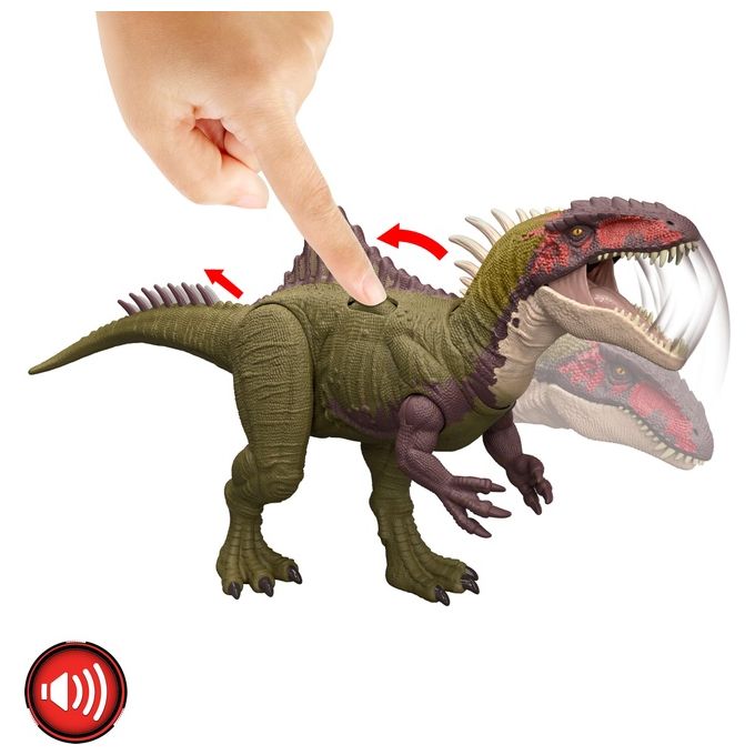 Mattel Jurassic World Becklespinax Battaglie Ruggenti