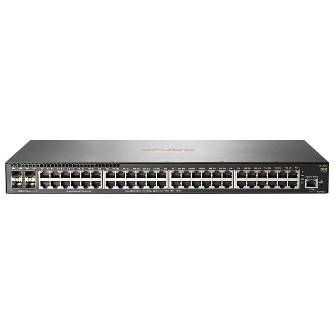 HP Aruba 2930F 48G 4SFP Switch L3 gestito 48 x 10-100-1000 + 4 x Gigabit SFP (uplink) montabile su rack