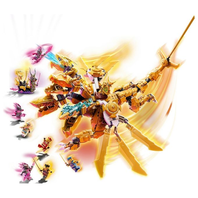 LEGO Ultra drago d'oro di Lloyd