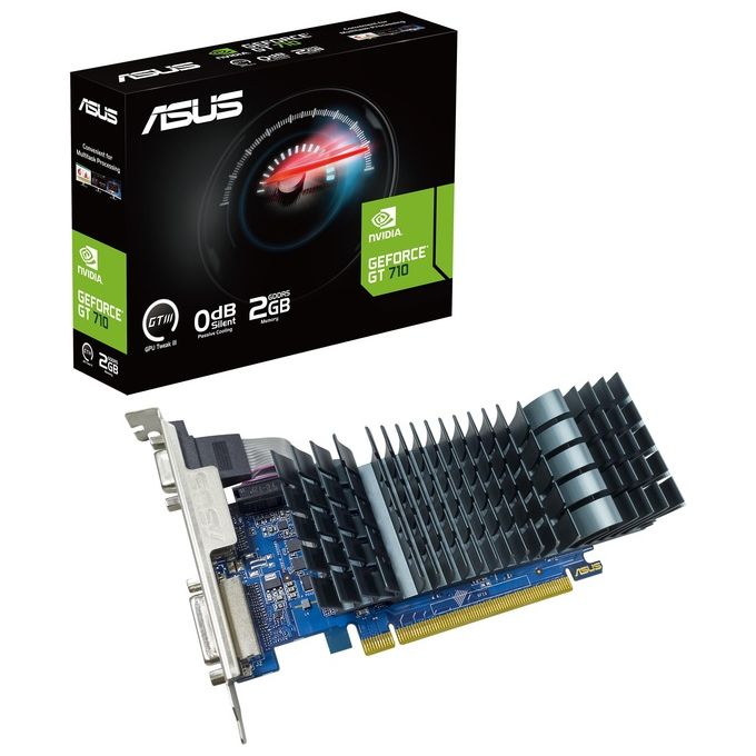 ASUS GT710-SL-2GD5-BRK-EVO NVIDIA GeForce GT 710 2Gb GDDR5