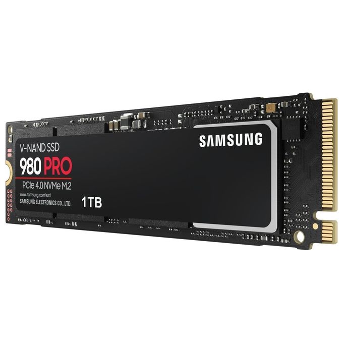 Samsung 980 Pro Ssd Interno M.2 1000Gb Pci Express 4.0 V-nand Mlc Nvme
