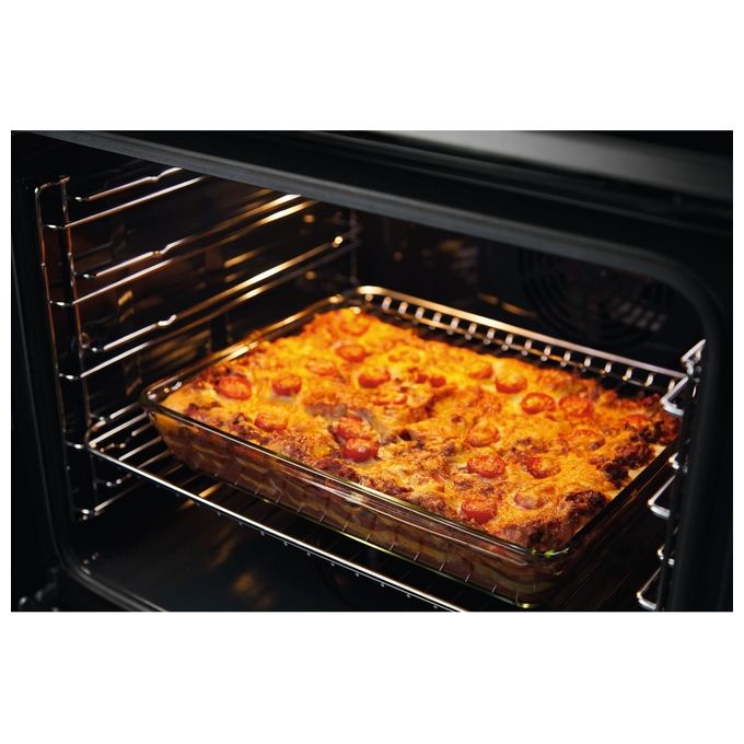 Electrolux LKR620066W Cucina Elettrica Libera Installazione Piano Vetroceramica 4 Zone Forno 57 L Classe A (60x60x86 cm) colore Bianco