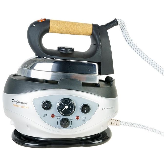 Pyramidea FSC300 Ferro da Stiro a Caldaia 2300W 0.8 Litri Nero-Argento