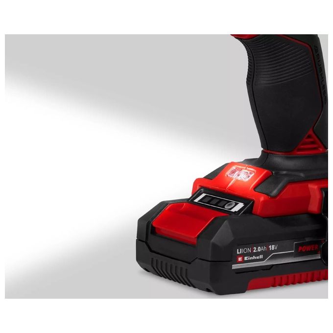 Einhell Trapano avvitatore a percussione a batteria TP-CD 18-60 Li- i BL (1x2,0Ah)