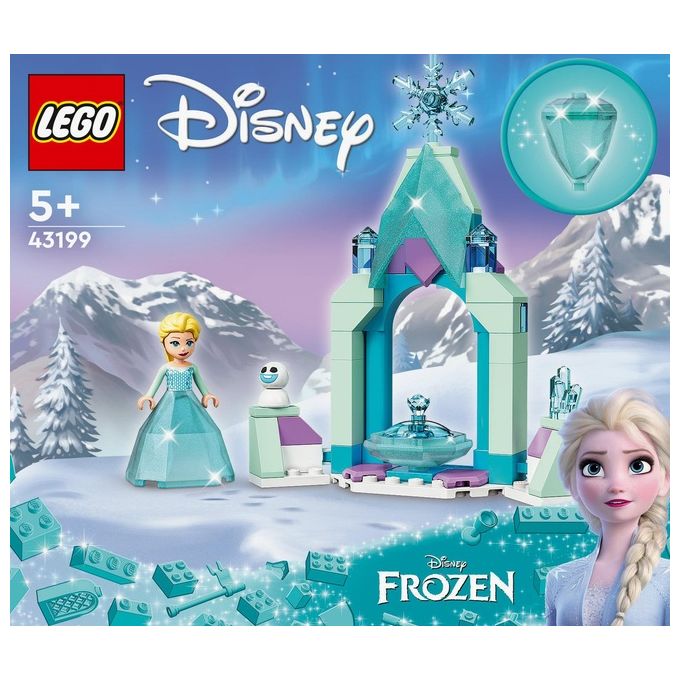 LEGO Disney il Cortile Del Castello di Elsa