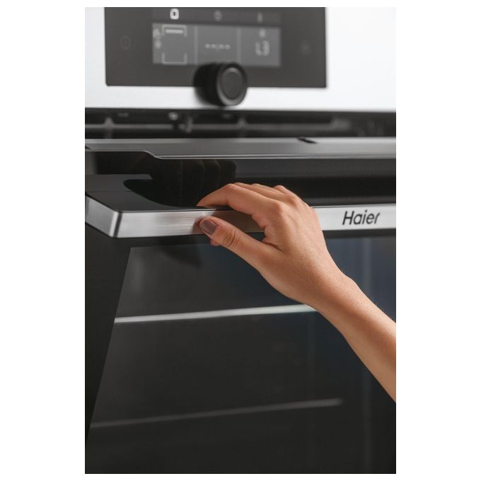 Haier HWO60SM2FS9XH Forno elettrico da incasso I-Turn Serie 2 Multi-level 70 Litri Pirolitico  Idrolitico 13 Funzioni Classe A Inox