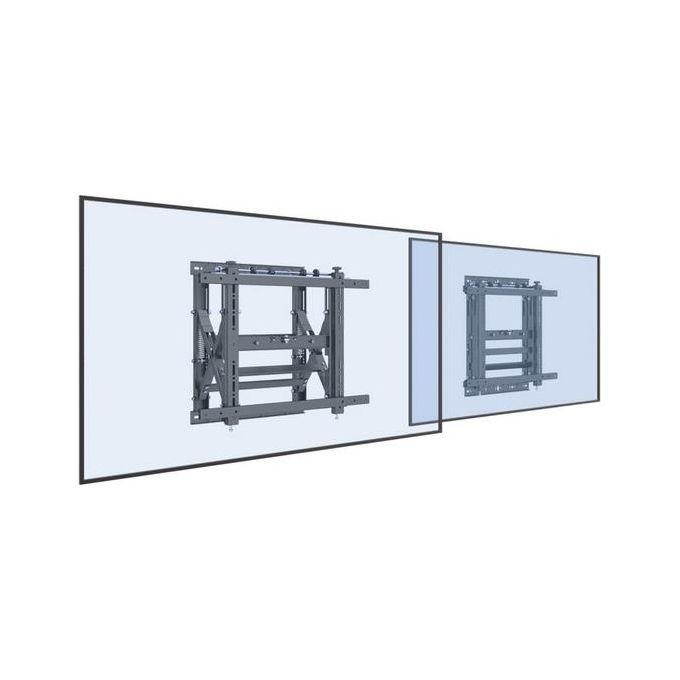 Conceptronic Staffa Push in Pop Out 32''-55'' Nero
