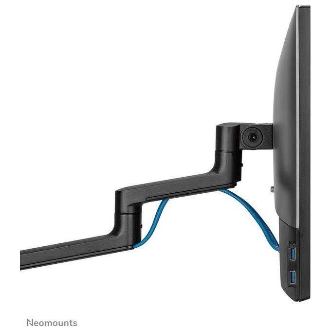 Newstar Neomounts Screen Desk Mount Supporto da Scrivania Full Motion per Due Schermi 17-27'' Nero
