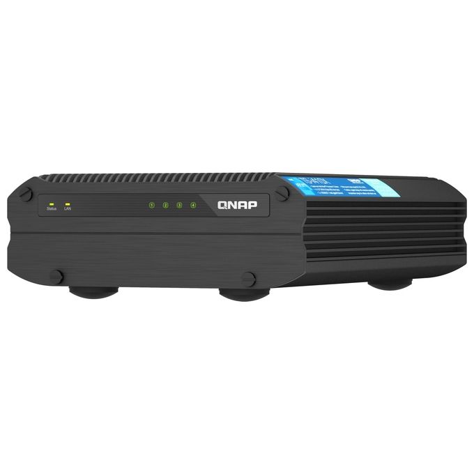 Qnap TS-I410X NAS Tower Collegamento Ethernet LAN Nero x6425E