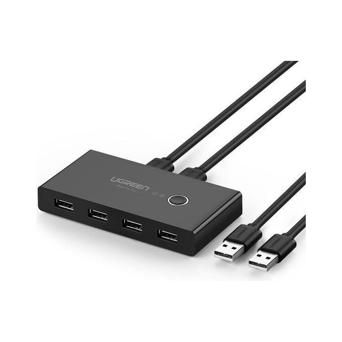 Ugreen Box Condivisione 2 Pc in 4 Periferiche Usb 2.0