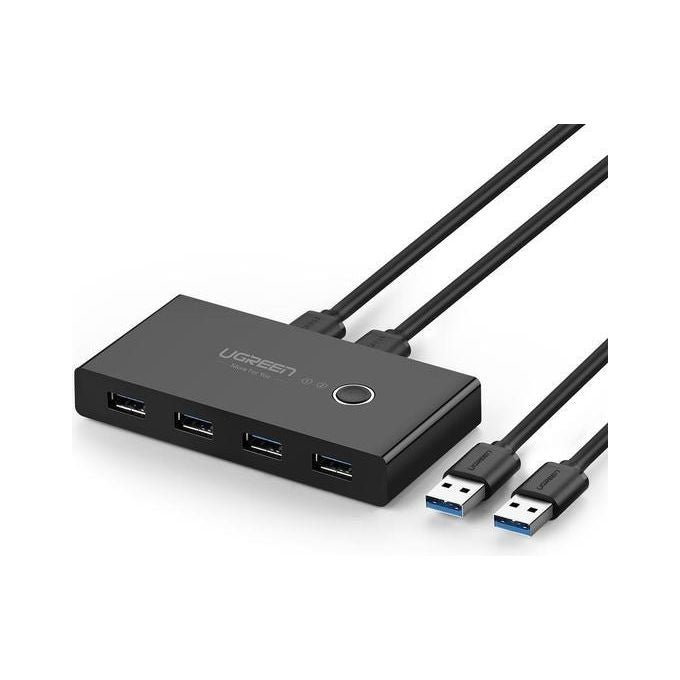 Ugreen Box Condivisione 2 Pc in 4 Periferiche Usb 3.0