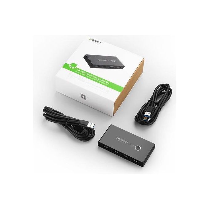 Ugreen Box Condivisione 2 Pc in 4 Periferiche Usb 3.0