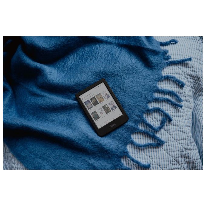 [ComeNuovo] Kobo Clara Colour eReader Display E Ink Kaleido3 da 6'' Antiriflesso Modalita' scura 16Gb Multiformato impermeabile Nero
