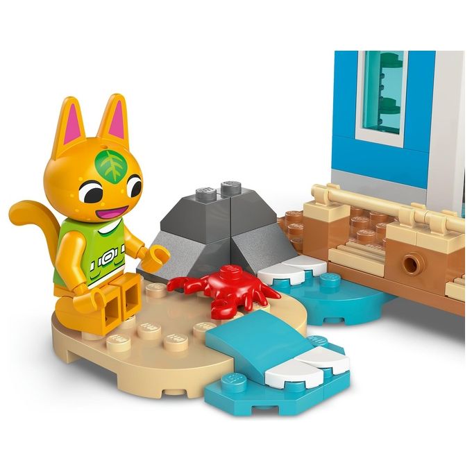 LEGO 77051 Animal Crossing Set da Costruzione con Aeroporto e Idrovolante Giocattolo 292 Pezzi colore Multicolore