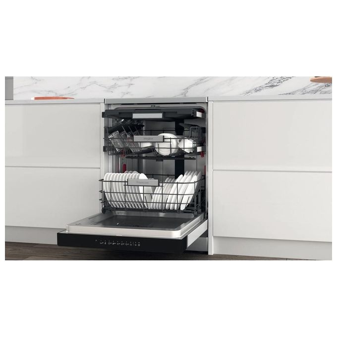 Whirlpool WFO 3O41 PL X Lavastoviglie a libera installazione 14 Coperti Classe energetica C 10 Programmi 60 cm Acciaio Inox